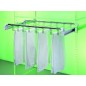 ISP Suport pantaloni 401 extensibil,24 perechi,gri alum